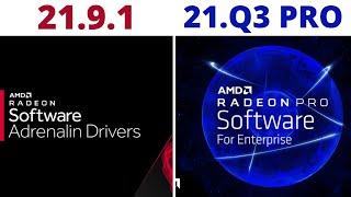 AMD 21.9.1 VS 21.Q3 Radeon™ Pro Software Tested In 10 Games RX570 Ryzen 5 3600