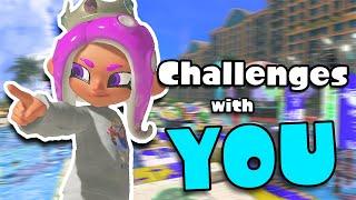 Splatoon 3 Challenges with YOU  Livestream