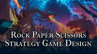 Rock Paper Scissors Design in Strategy Games