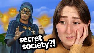 You can join a SECRET SOCIETY in The Sims 4 Discover University?