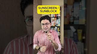 sunblock vs sunscreen