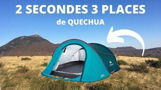 LA TENTE 2 SECONDES 3 PLACES QUECHUA TEST&AVIS