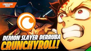 DEMON SLAYER DERRUBOU SERVIDOR  DA CRUNCHYROLL?