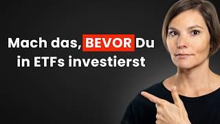 Geld investieren in ETFs – Das musst Du VORHER wissen