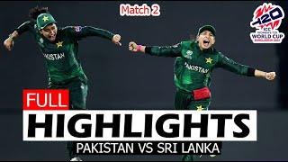 PAKISTAN VS SRI LANKA ICC T20 WORLD CUP 2024 UAE MATCH 2 FULL HIGHLIGHTS  PAK VS SL