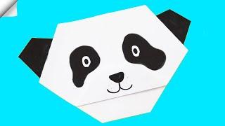 Origami paper panda  How to make paper toy