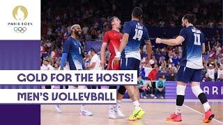 The Hosts Take Gold   Mens Volleyball  #Paris2024 Highlights