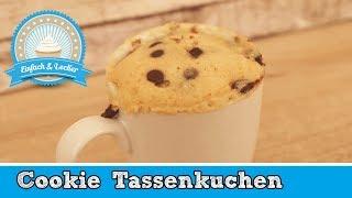 Schneller Cookie Tassenkuchen für die Mikrowelle ️