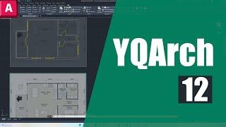 YQArch ile Pratik Şekilde Görselden Autocad Kat Planı Çizme #12