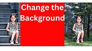 How to change the background of photo in photoshop  How To Change a Background in Photoshop