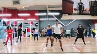 Jay Hover - One leg - Dancefit with Clive Msomi  Class Act 1