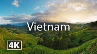 Vietnam 4K  Travel with Calm Music