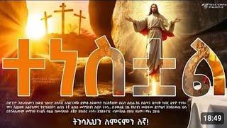 የትንሳዬ ዝማሬዎች  ተነስቶል  አዲስ መዝሙር 2016 New Orthodox Mezmur  2024