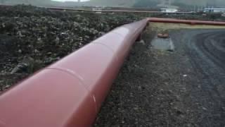 Svartsengi Geothermal Power Station next to the Blue Lagoon Iceland