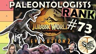 BIG MEATY CLAWS  Paleontologists rank THERIZINOSAURUS in Jurassic World Evolution 2