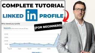 Create a PROFESSIONAL LinkedIn Profile 2024  For Beginners
