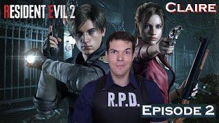 CLAIRES CAMPAIGN IS SO INTENSE? - Resident Evil 2 Remake Full  BLIND Game Playthrough #2