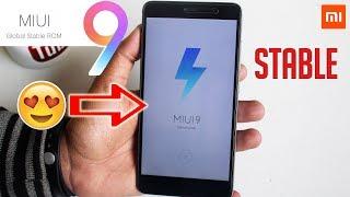 Stable MIUI 9 On Redmi Note 3  How To Install with TWRP Recovery