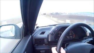 Mitsubishi Lancer GLX 1991 - Accelerations Pulls Full Throttle ONBOARD in HD