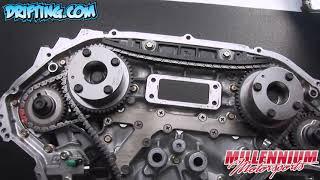 VQ35DE 350Z  G35 - Verify Marks on the Timing Chain  Gears