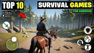 Top 10 Realistic Survival Games For Android 2024  Best Survival Games For Android