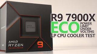AMD Ryzen 9 7900X Eco Mode &  Power Limit & Undervolting