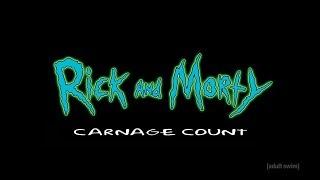 Rick and Morty Season 3 2017 Carnage Count