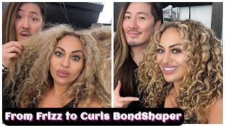 How to REVIVE your CURLS  NEW BondShaper by Olaplex