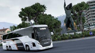 Scania Touring HD 13.7M  Ets 2 Bus Mod 1.48 & 1.48.5 Gameplay  The Most Real 2K Ultra Graphics
