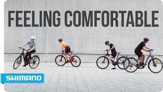 How to set your bike up to feel comfortable  SHIMANO