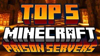 TOP 5 PRISON SERVERS *2023*  Best Minecraft OP Prison  1.81.191.20+ BEDROCKJAVA SERVERS