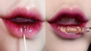 Amazing Lip Art Ideas & Makeup Tutorial Compilation  Lipstick Tutorial  Part 4