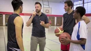 zusammen-fuer-fluechtlinge.de Basketball hilft gegen Angst