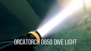 OrcaTorch D850 Handle Main Dive Light