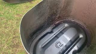 Cutting your oil tank in half to see what’s inside