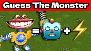Guess The MONSTER By The EMOJI IMPOSSIBLE - My Singing Monsters