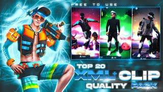 Free Fire Top 20 Xml + Clips ff Clips For Editingff Emote Clips ff clip