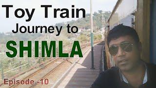 TOY Train to Shimla Heritage Train Journey in 1st Class Kalka to Simla Himachal Pradesh Tour Ep 10