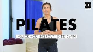 Cours de pilates en vidéo  15 minutes pour une morning routine rapide