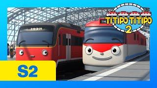 TITIPO S2 EP2 l A Long Haul Part 2 l Titipo meets a new friend l Trains for kids l TITIPO TITIPO 2