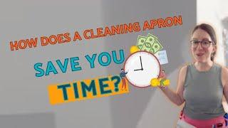 How does a cleaning apron save you time?#cleaningtools #cleanwithme #cleantok￼ #speedcleaning