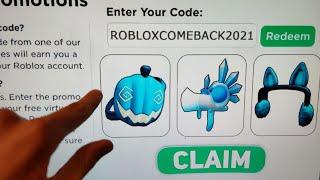 +3 New Roblox Promo codes 2021 All Free ROBUX Items in November + EVENT  All Free Items on Roblox