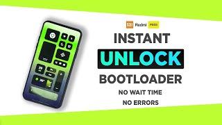 Unlock Bootloader in any Xiaomi Redmi or Poco Phone  Instant No Waiting Time