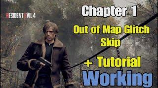 New Resident Evil 4 Remake Glitch  Skip Chapter 1 Out Of Map EASY Tutorial