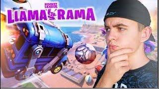 ROCKET LEAGUE  But Its FORTNITE? Llama Rama