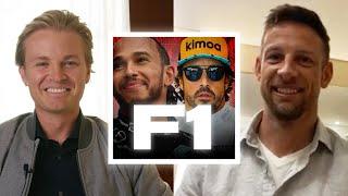 Hamilton vs Alonso – Whos Faster? Talking F1 with Jenson Button  Nico Rosberg  Podcast #20