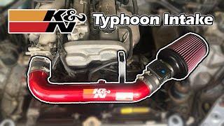 K&N Typhoon Intake Install In The Miata