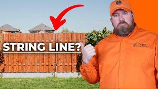 How do you String Line Your Fence? Fence Guy Answers