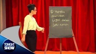 Tonight Show - Madam Dinata Lesson about Boyband