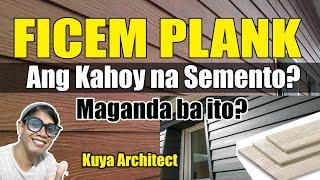 FICEM PLANK  PAMALIT SA KAHOY  MAGANDA BA ITO ? KAHOY NA SEMENTO.    kmjs tulfo duterte bbm